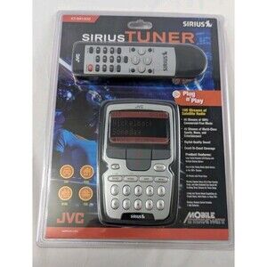 JVC KT-SR1000 Sirius Car & Home Satellite Radio Receiver & Wireless Remote